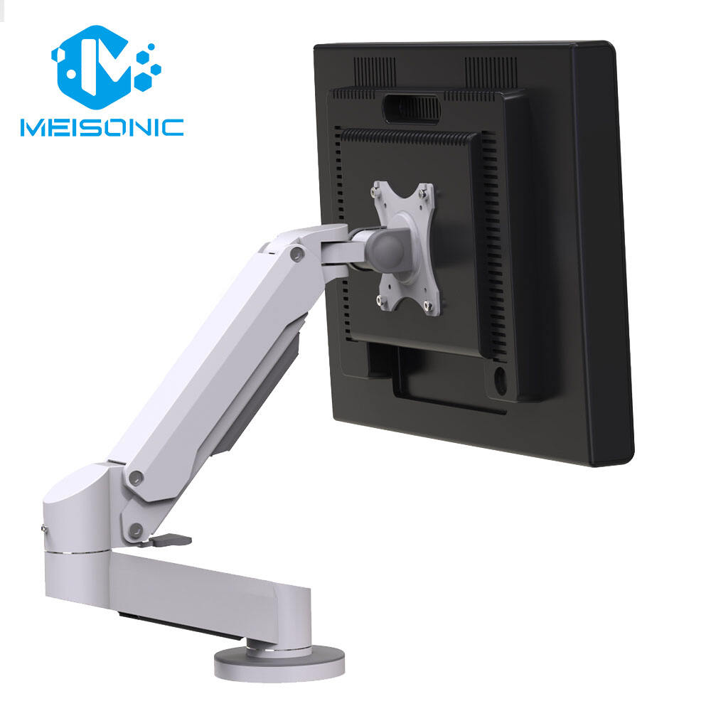 T8-GA02-Z アルミニウム合金 ガススプリング モニターアーム